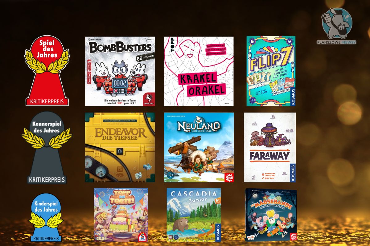 Spiel des Jahres 2025 Nominacje