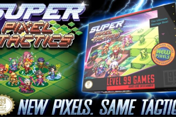 Super Pixel Tactics – kultowa gra już na Gamefoundzie Baner promujący grę Super Pixel Tactics.