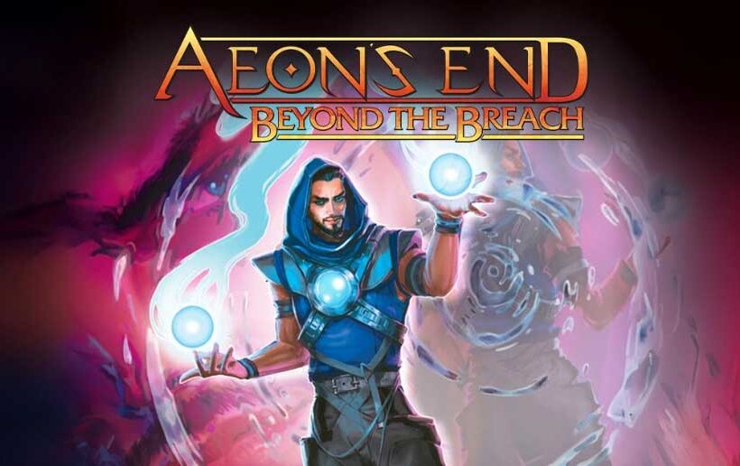 grafika prezentująca fragment okładki nowej podstawki do gry Aeon's End: Beyond the Breach