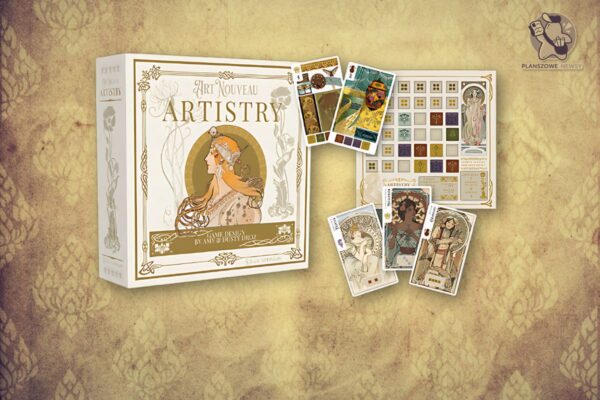 Artistry. Hit Kickstartera po polsku. Zapowiedź od Red Square Games Artistry zapowiedź red square games
