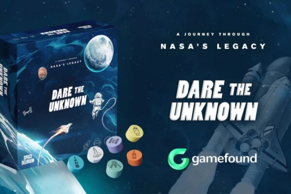 Baner promujący kampanię gry Dare the unknown.