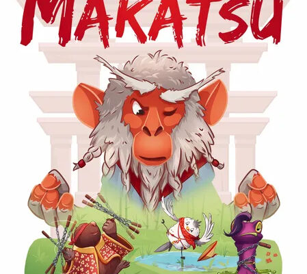 Okładka gry Meister Makatsu od wydawnictwa Amigo.