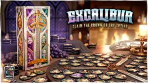 grafika prezentująca pudełko do gry Excalibur