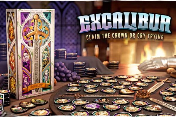 grafika prezentująca pudełko do gry Excalibur