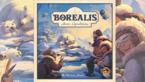 okładka gry planszowej - Borealis: Arctic Expeditions