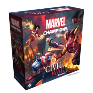 Pudełko gry Marvel Champions: Civil War