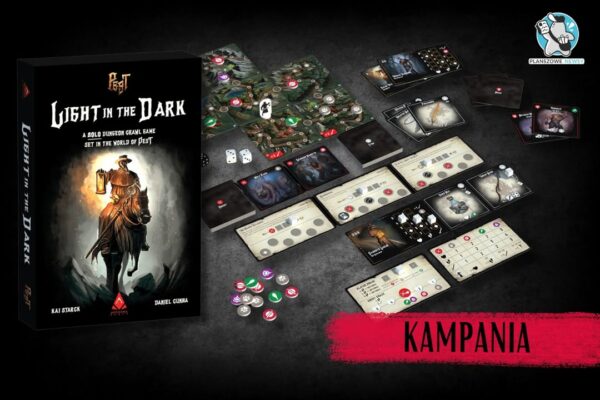 Light in the Dark wraz z dodatkiem Fires of Thokaia. Trwa kampania na Gamefound
