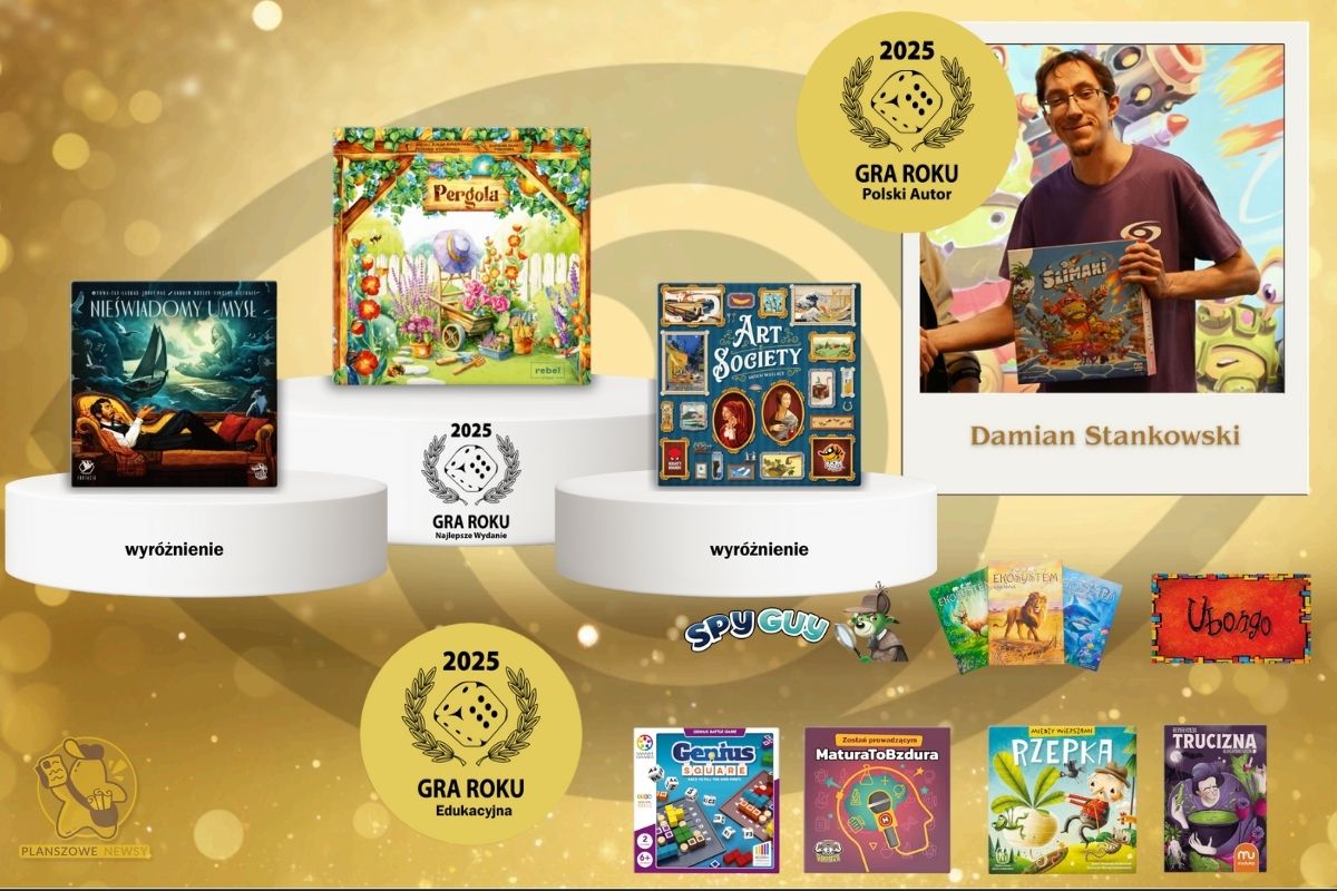 Druga część Gali 21. edycji Planszowej Gry Roku – znamy laureatów