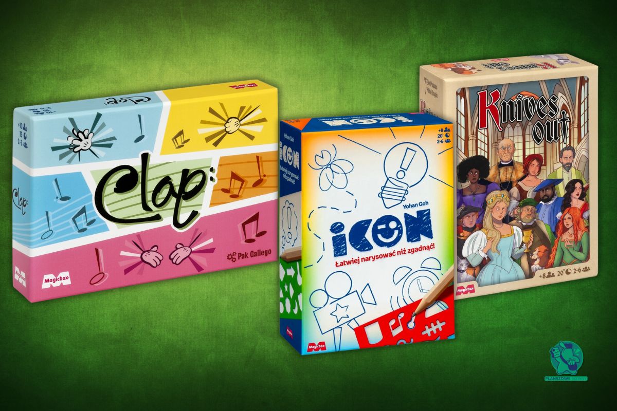 3 nowe gry imprezowe od MagicBox po polsku. Premiera