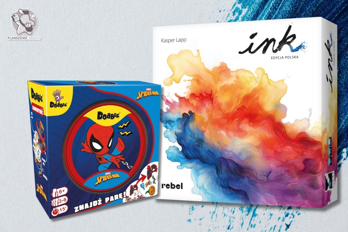 Ink oraz Dobble Spider-Man już w sklepach!