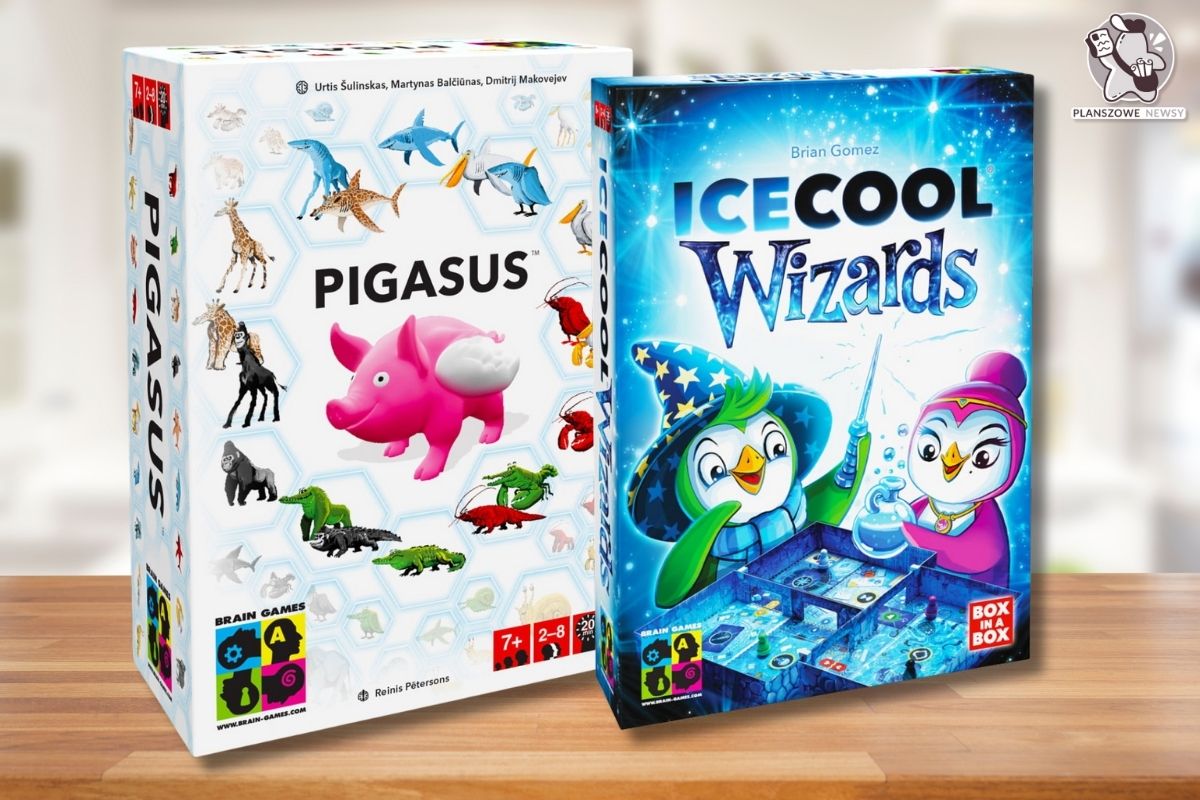 ICECOOL Wizards i Pigasus. Nowości wydawnictwa Granna