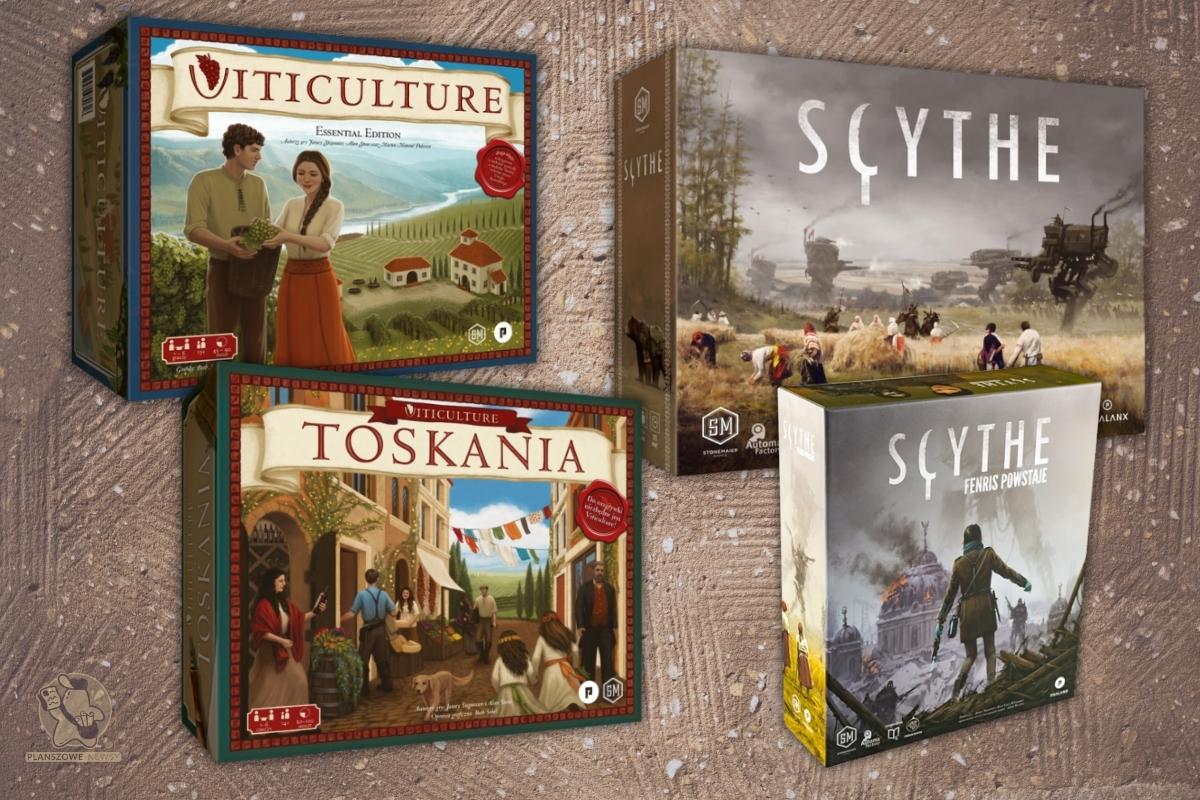 Klasyka strategii powraca: Phalanx uruchamia przedsprzedaż Scythe i Viticulture