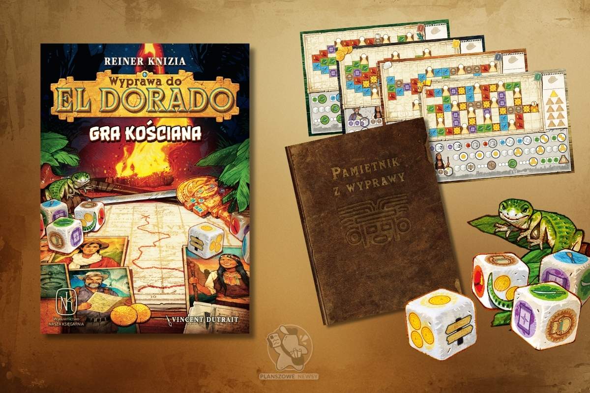 Wyprawa do El Dorado: Gra kościana. Trwa przedsprzedaż