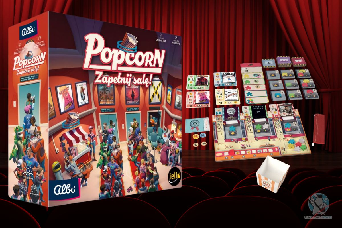 Gra Popcorn: Zapełnij salę! Kinowa przedsprzedaż Albi.