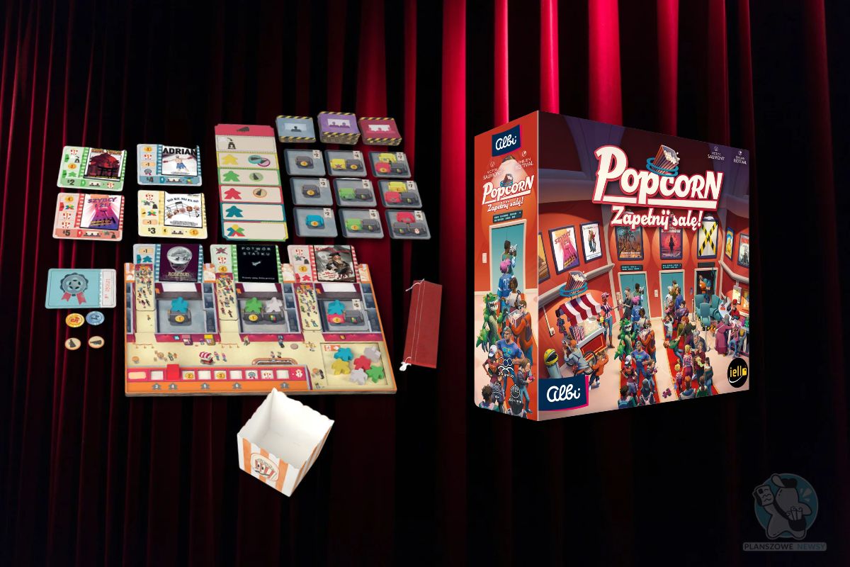 Zbuduj kinowe imperium! Popcorn. Zapełnij salę! już w sklepach