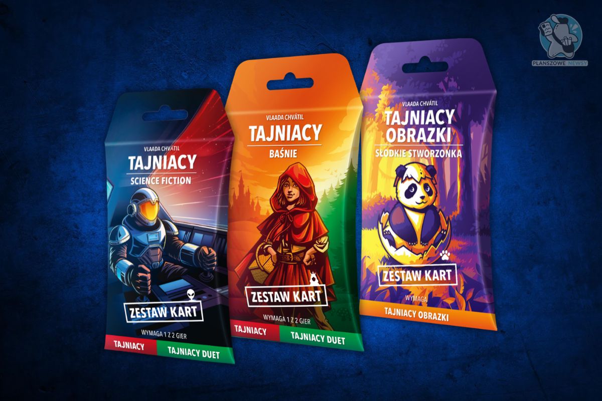 Baśnie, Science fiction i Słodkie stworzonka – premiera trzech dodatków do serii Tajniacy od wydawnictwa Rebel!